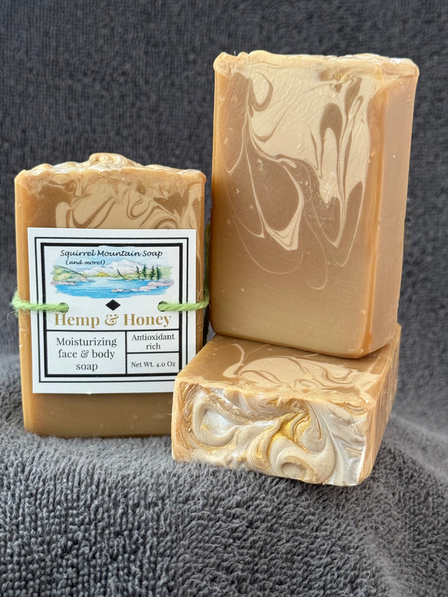 Hemp & Honey - Hemp Oil Bar Soap
