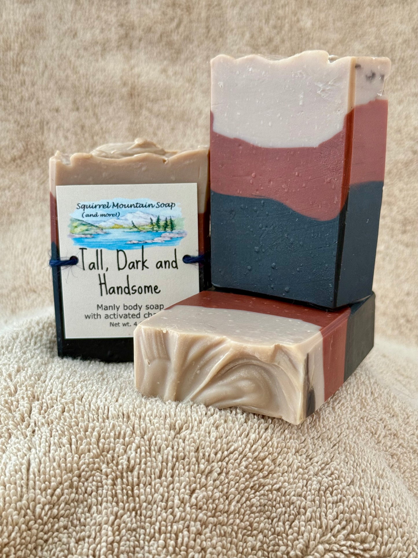 Tall, Dark and Handsome Bar Soap